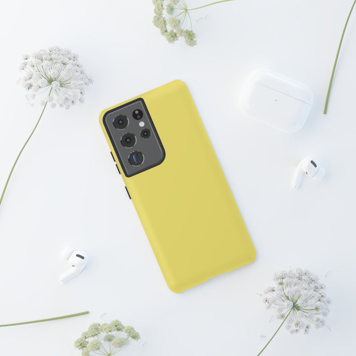 Premium Tough Light - Yellow Gift for Her Cute Phone Cases for Samsung S25 S24, S23, S22, S21, Iphone, 16, 15, 14, 13 Pro Max Ultra - Studio40ParkLane