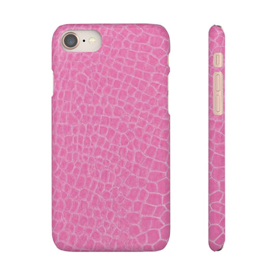 Snap Non Leather Pink Color Pattern Gift for Her Cute Phone Cases for Samsung Galaxy S24, S23, S22, S21, S20, Plus, Ultra, Iphone 16, 15, 14, Pro and Max - Studio40ParkLane