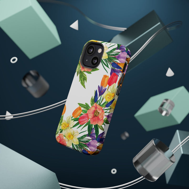 Spring Flowers Magsafe Cute Phone Case for Iphone Gift for Her, iPhone 16 Case iPhone 15 Pro Max Case, Iphone 14, Iphone 14 Pro Max, 13, 12 - Studio40ParkLane