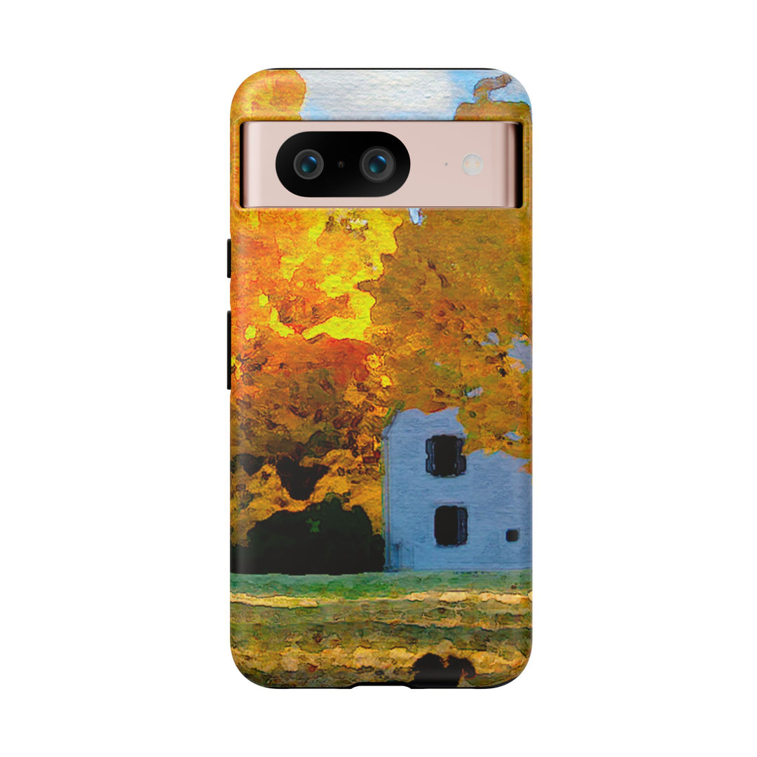 Impact Resistant, Fall Leaves Watercolor, Cute Phone Cases for Samsung S24, S23, S22, S21, IPhone 15 pro Iphone 14 pro Iphone 13 IPhone 12 Iphone 11 - Studio40ParkLane