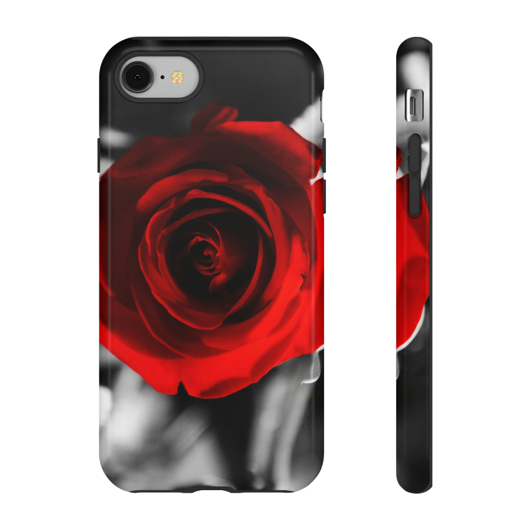 Cute IPhone Case | iPhone 15 Case | iPhone 15 Pro Max Case, Iphone 14 Case, Iphone 14 Pro Max Case IPhone Case for Art Lovers - Red Rose - Studio40ParkLane