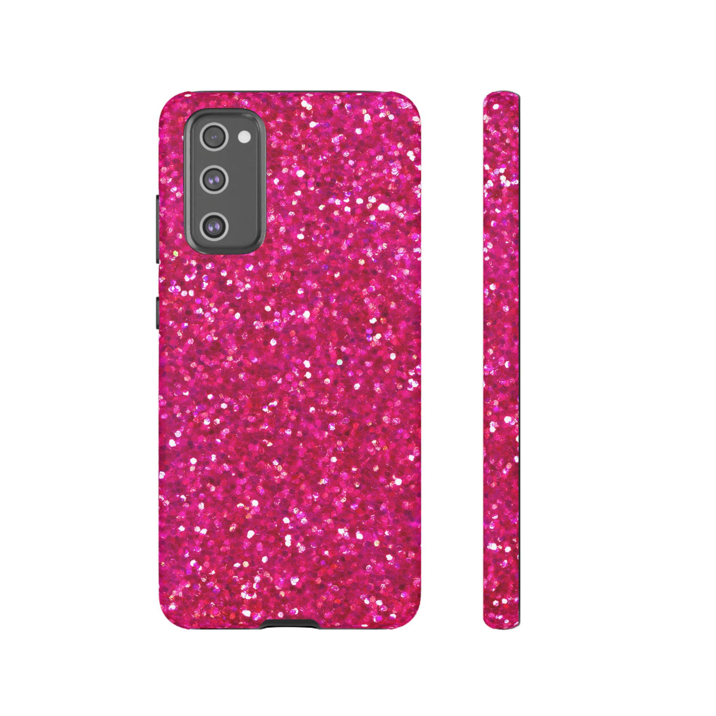 Pink Glitter Cute Phone Case, for IPhone 16 pro Max | Iphone 15, Iphone 14, IPhone 13 Case, 11 8 7, Samsung Galaxy S24, S23, S22, S21, 2 Layer Protection