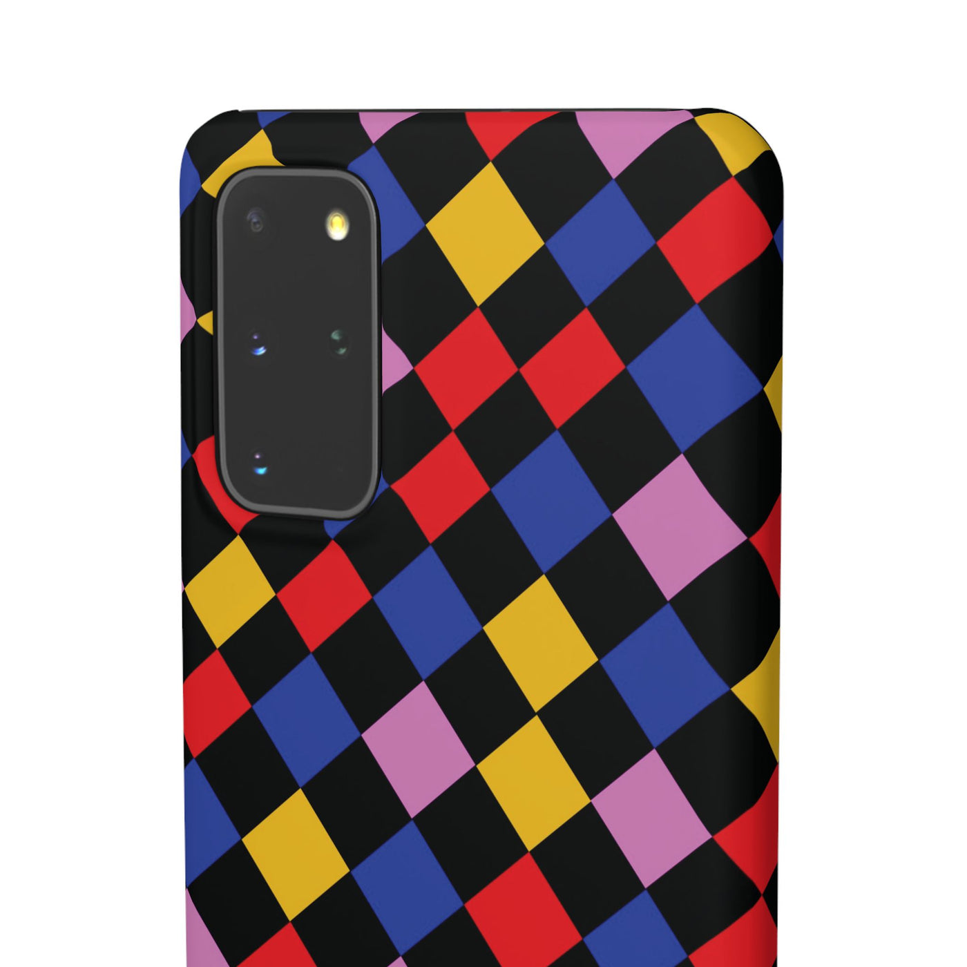 Colorful Checkerboard Cute Phone Case - Sleek Snap - for iPhone 16 15 14 13 12 11 Max Pro Plus Samsung Galaxy S24 S23 S22 S21 S20 Plus Ultra - Studio40ParkLane