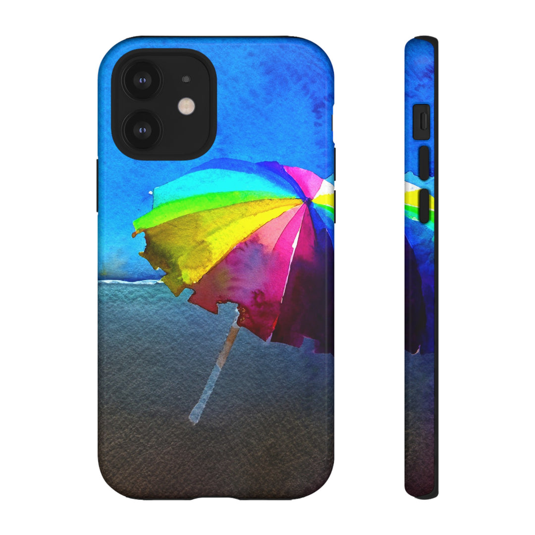 Cute Samsung Case | Cool Iphone Case | Summer Colorful Beach Parasol, Samsung S24, S23, S22, S21, IPhone 15 Case | Iphone 14 Case, Iphone 13 Case - Studio40ParkLane