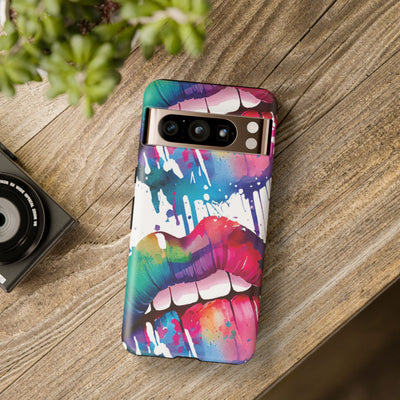 Impact Resistant, Simply Smile Lips, Cute Phone Cases for Samsung S24, S23, S22, S21, IPhone 15 pro Iphone 14 pro Iphone 13 IPhone 12 Iphone 11