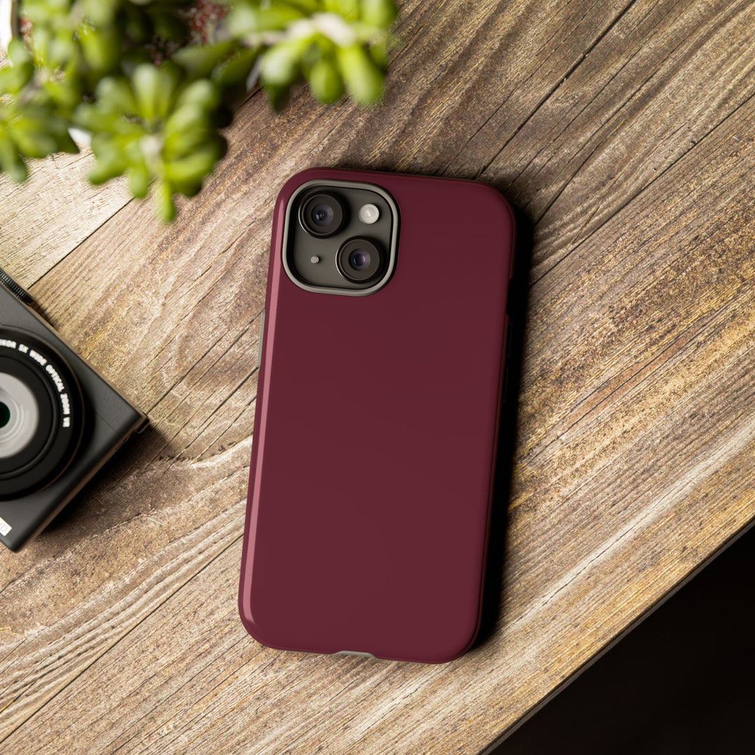 Premium Tough Burgundy Maroon Red Gift for Her Cute Phone Cases for Samsung S25 S24, S23, S22, S21, Iphone, 16, 15, 14, 13 Pro Max Ultra - Studio40ParkLane