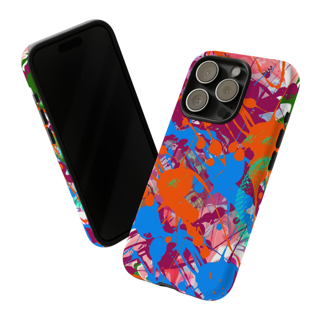 Cute IPhone Case | iPhone 15 Case | iPhone 15 Pro Max Case, Iphone 14 Case, Iphone 14 Pro Max Case IPhone Case for Art Lovers Fall Paint Splash - Studio40ParkLane