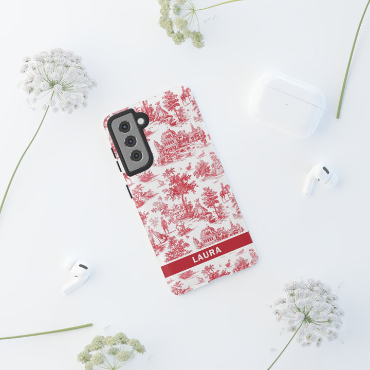 Premium Tough Personalized Initial Custom Gift Cute Phone Cases for Samsung Galaxy S24, S23, S22, S21 Plus, Ultra, Iphone 16, 15, 14 Pro Max - Studio40ParkLane