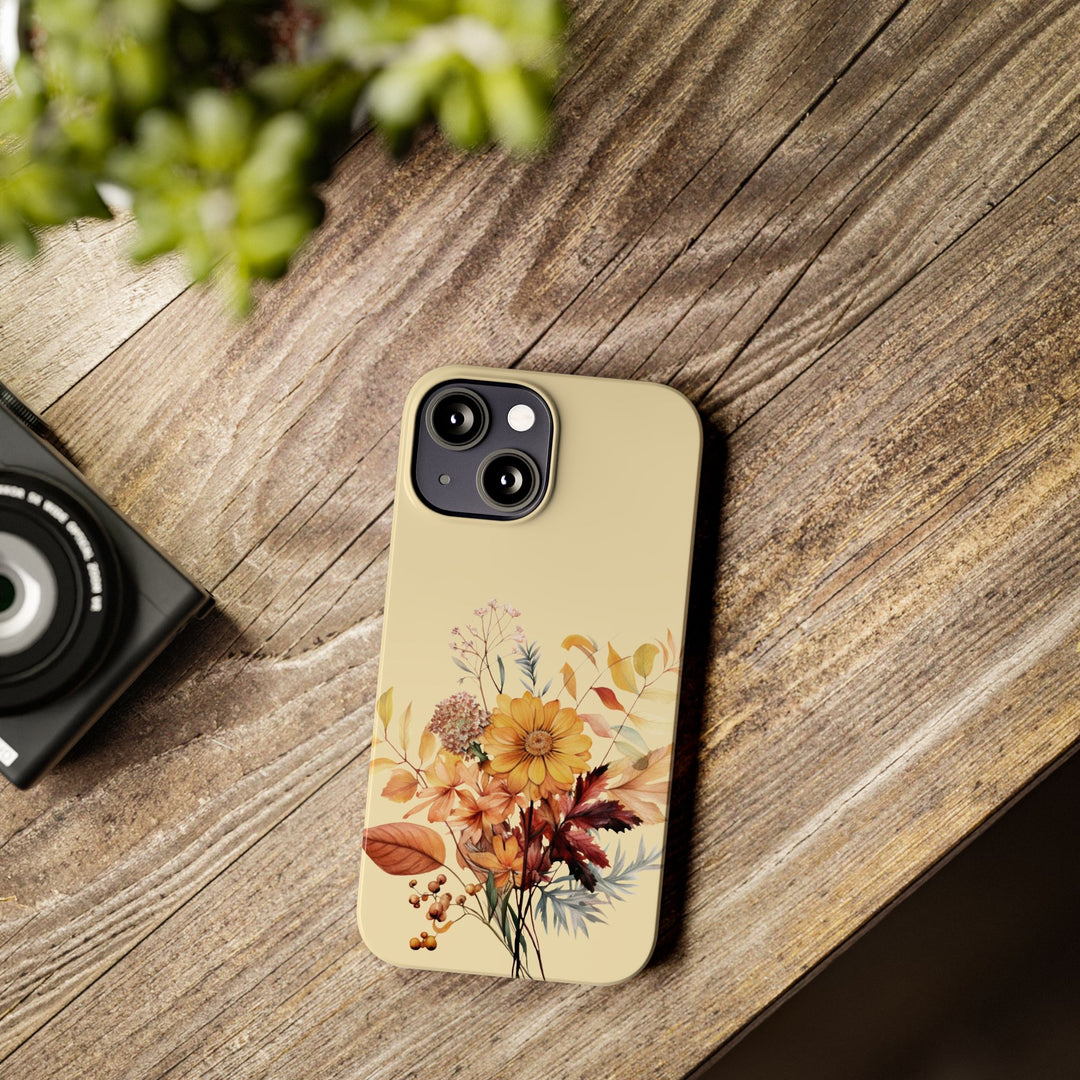 Slim Fall Autumn Leaves Gift for Her Cute Phone Cases for Iphone 16 | iPhone 15 Case | iPhone 15 Pro Max Case, Iphone 14, Iphone 14 Pro Max, Iphone 13, Slim - Studio40ParkLane