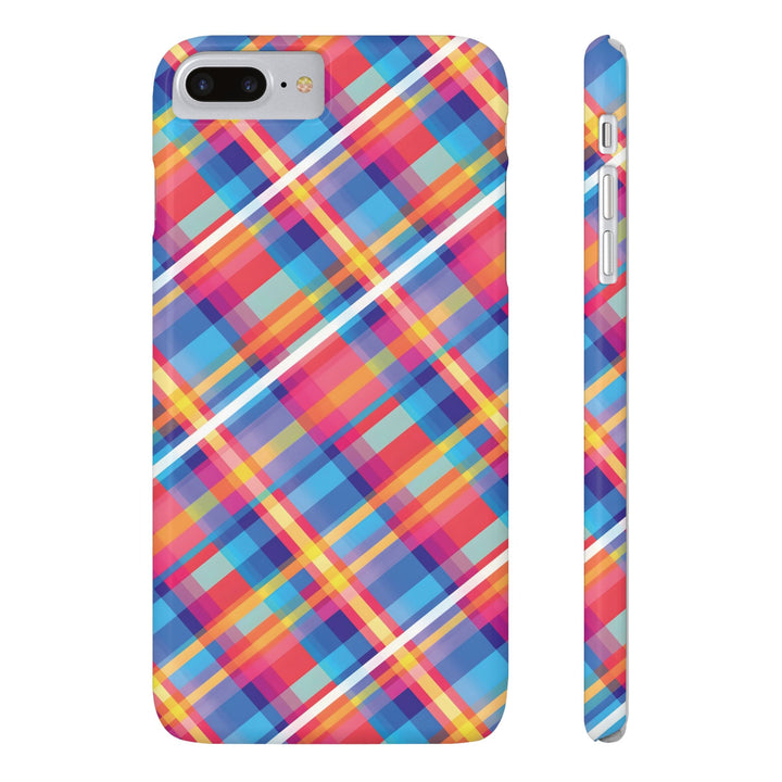 Slim Checkered Plaid Gift for Her Cute Phone Cases for Iphone 16 Pro Max | iPhone 15 Case | iPhone 15 Pro Max Case, Iphone 14, 13, 12, 11, 10, 8, 7 - Studio40ParkLane