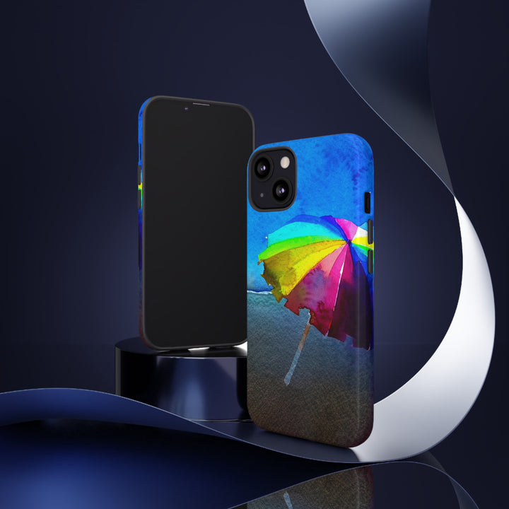 Cute Samsung Case | Cool Iphone Case | Summer Colorful Beach Parasol, Samsung S24, S23, S22, S21, IPhone 15 Case | Iphone 14 Case, Iphone 13 Case - Studio40ParkLane