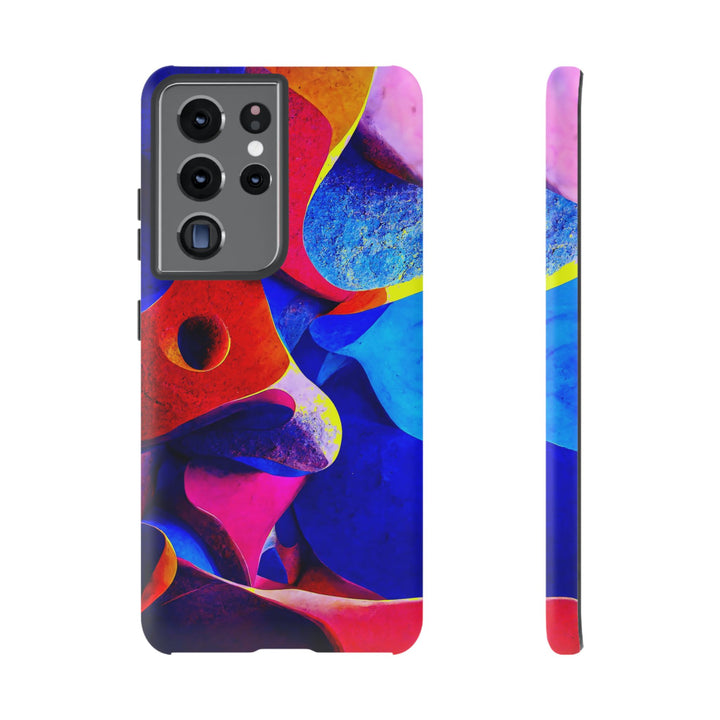 Impact Resistant, Abstract Shapes, Cute Phone Cases for Samsung S24, S23, S22, S21, IPhone 15 pro Iphone 14 pro Iphone 13 IPhone 12 Iphone 11 - Studio40ParkLane