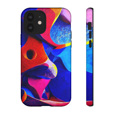 Impact Resistant, Abstract Shapes, Cute Phone Cases for Samsung S24, S23, S22, S21, IPhone 15 pro Iphone 14 pro Iphone 13 IPhone 12 Iphone 11