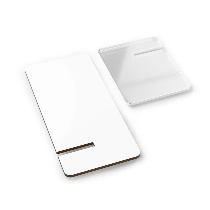 Phone Stand, Smooth Clean Sharp White Design for Iphones 16, Iphone 15, 14, 13, 12 Samsung Galaxy S24, S23, S22, S21 and Google Pixel 8 - Studio40ParkLane