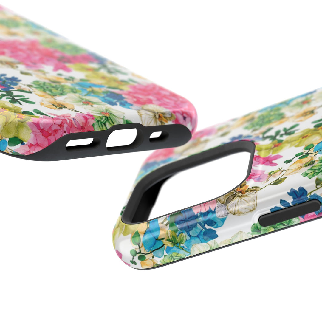 Spring Flowers Magsafe Cute Phone Case for Iphone Gift for Her, iPhone 16 Case iPhone 15 Pro Max Case, Iphone 14, Iphone 14 Pro Max, 13, 12 - Studio40ParkLane