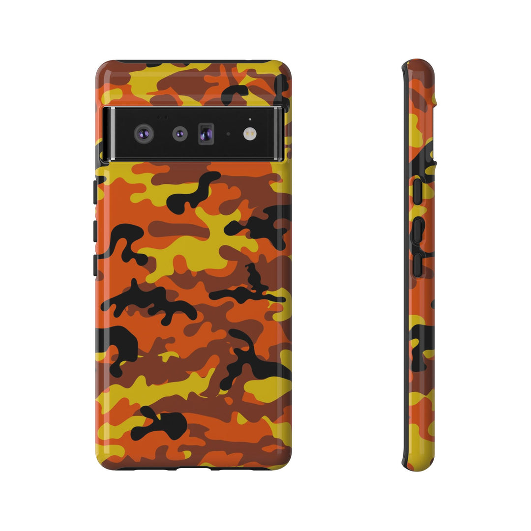 Impact Resistant, Fall camo Camouflage, Cute Phone Cases for Samsung S24, S23, S22, S21, IPhone 15 pro Iphone 14 pro Iphone 13 IPhone 12 Iphone 11 - Studio40ParkLane