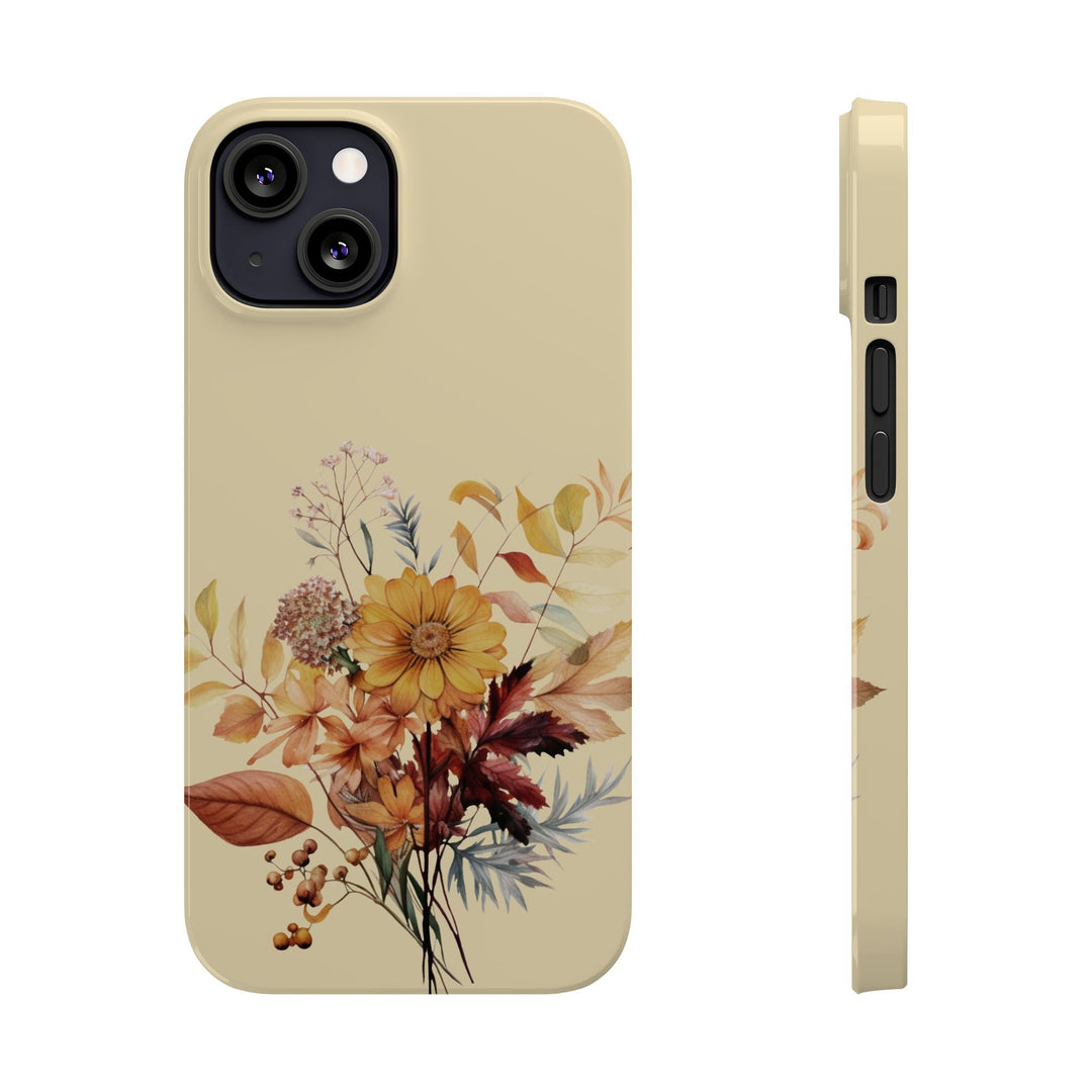 Slim Fall Autumn Leaves Gift for Her Cute Phone Cases for Iphone 16 | iPhone 15 Case | iPhone 15 Pro Max Case, Iphone 14, Iphone 14 Pro Max, Iphone 13, Slim - Studio40ParkLane