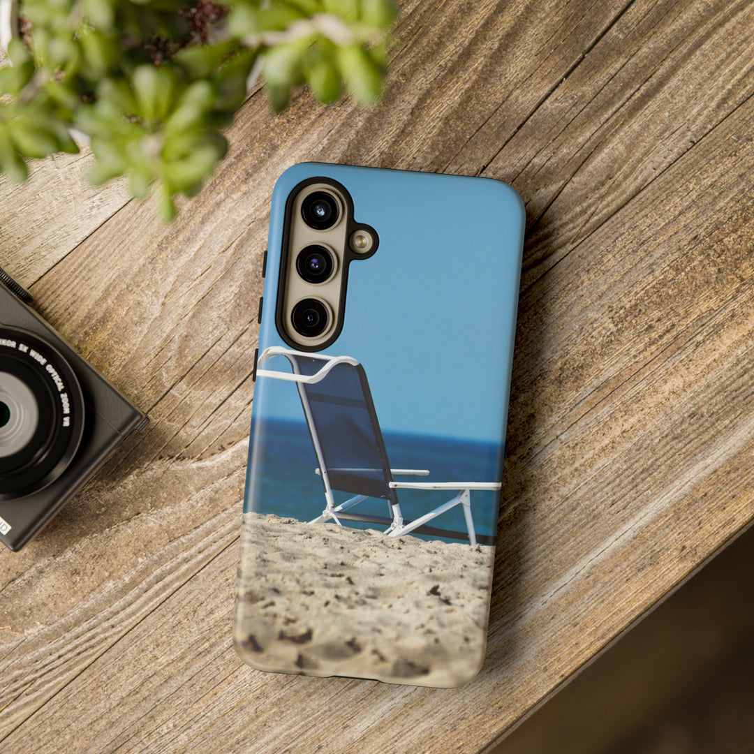 Cute Samsung Case | Cool Iphone Case | Summer Blue Beach Chair, Samsung S24, S23, S22, S21, IPhone 15 Case | Iphone 14 Case, Iphone 13 Case - Studio40ParkLane