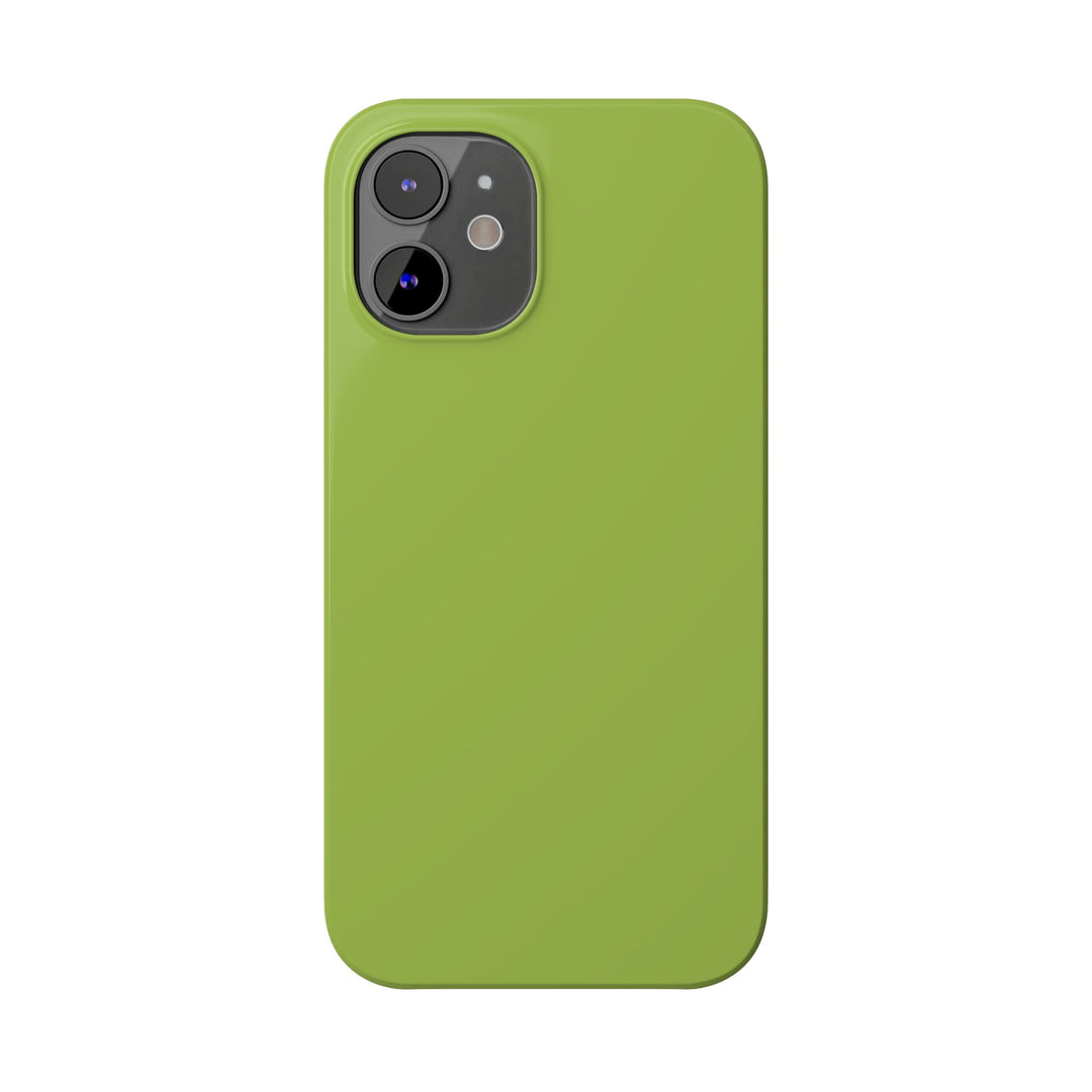 Slim Chartreuse Green Gift for Her Aesthetic Cute Phone Case for Iphone 16 - | iPhone 15 Pro Max Case | iPhone 14 Case 13 12 11 10 9 8 7 - Studio40ParkLane
