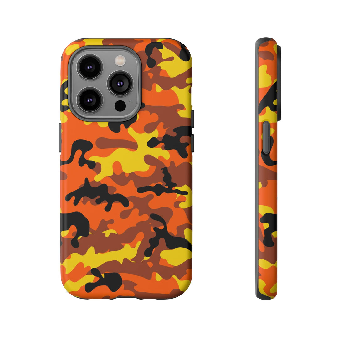 Impact Resistant, Fall camo Camouflage, Cute Phone Cases for Samsung S24, S23, S22, S21, IPhone 15 pro Iphone 14 pro Iphone 13 IPhone 12 Iphone 11 - Studio40ParkLane
