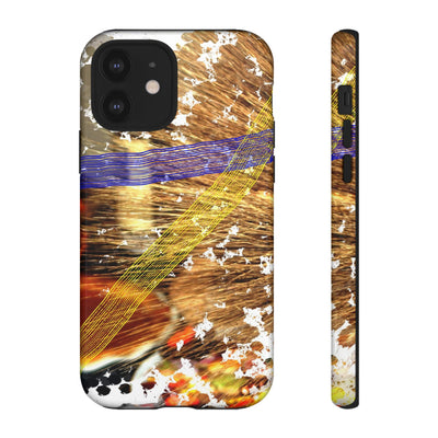 Impact Resistant, Pecan Pie Abstract, Cute Phone Cases for Samsung S24, S23, S22, S21, IPhone 15 pro Iphone 14 pro Iphone 13 IPhone 12 Iphone 11