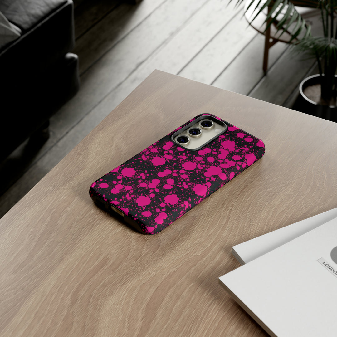 Samsung Galaxy Phone Case | Galaxy S23, S22, S21, S20 | Luxury Case Double Layered | Impact Resistant | Fashionable - PaintBlots 5 - Studio40ParkLane