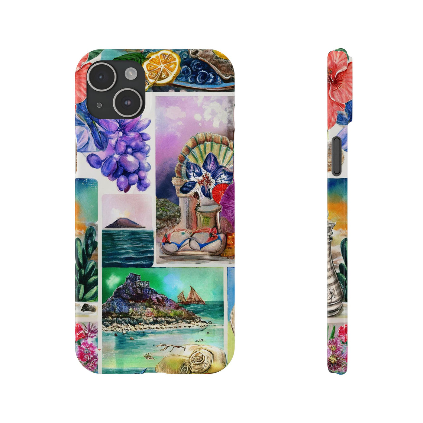 Slim Travel Coquette Collage Cute Phone Cases for Iphone  | iPhone 15 Case | iPhone 15 Pro Max Case, Iphone 14, Iphone 14 Pro Max, Iphone 13