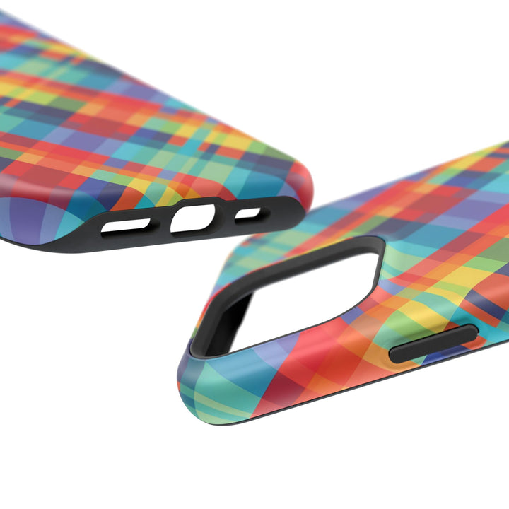 Checkered Plaid Magsafe Gift for Her Cute Phone Case for Iphone, | iPhone 16 | iPhone 15 Pro Max, Iphone 14 Pro Max, 13 12 11 10 9 8 7 - Studio40ParkLane
