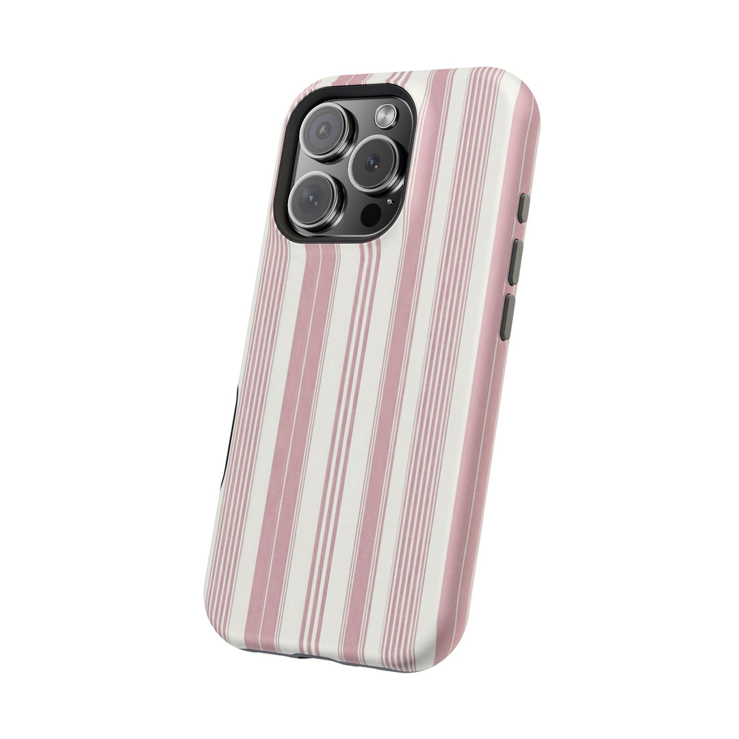 MagSafe Cute Phone Case, Coastal Striped Phone Case for iPhone 17 16 15 14 13 12 Pro Max, Samsung S26 S25 S24 Ultra case - Studio40ParkLane