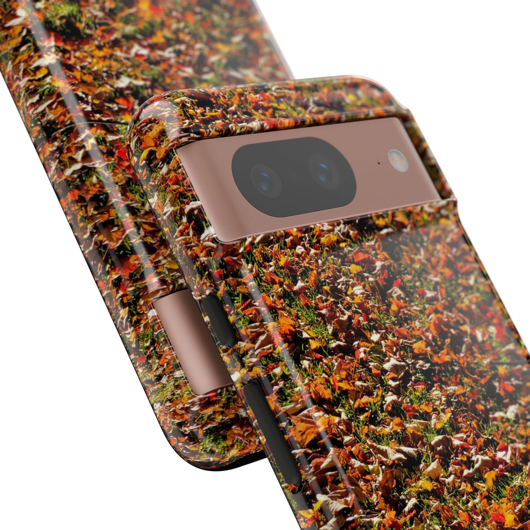 Impact Resistant, Fall Leaves Collage, Cute Phone Cases for Samsung S24, S23, S22, S21, IPhone 15 pro Iphone 14 pro Iphone 13 IPhone 12 Iphone 11 - Studio40ParkLane