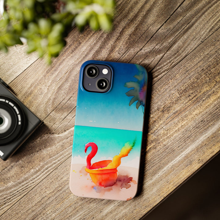 Slim Cute Phone Cases for Iphone - | iPhone 15 Case | iPhone 15 Pro Max Case, Iphone 14 Case, Iphone 14 Pro Max, Iphone 13, Summer Beach Bucket - Studio40ParkLane