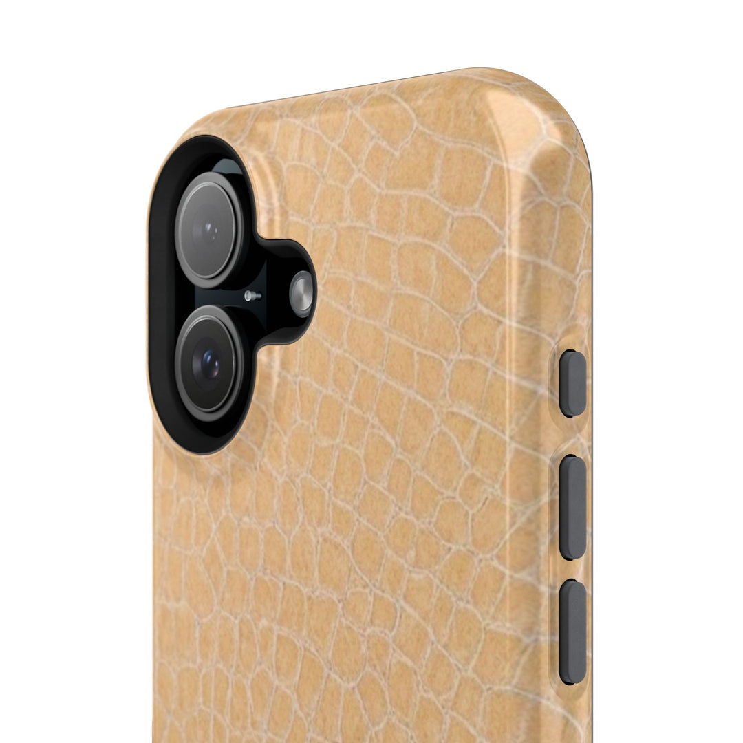 Non Leather Beige Color Pattern Magsafe Cute Phone Case for Iphone Gift for Her, | iPhone 15 Case | iPhone 15 Pro Max Case, Iphone 14, Iphone 14 Pro Max, Iphone 13, Iphone 16 - Studio40ParkLane