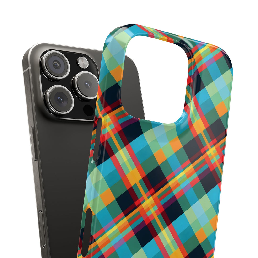 Slim Checkered Plaid Gift for Her Cute Phone Cases for Iphone 16 Pro Max | iPhone 15 Case | iPhone 15 Pro Max Case, Iphone 14, 13, 12, 11, 10, 8, 7 - Studio40ParkLane