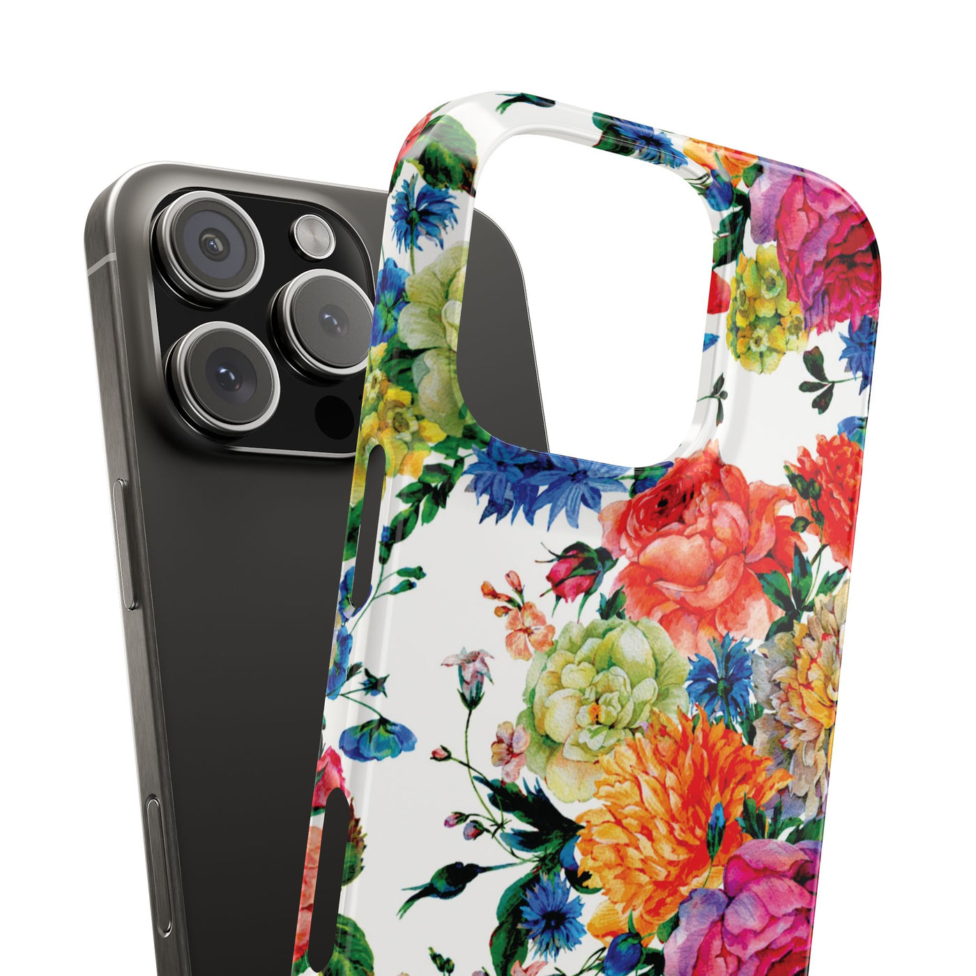 Slim Spring Flowers Gift for Her Cute Phone Cases for Iphone 16 Pro Max | iPhone 15 Case | iPhone 15 Pro Max Case, Iphone 14, 13, 12, 11, 10, 8, 7 - Studio40ParkLane