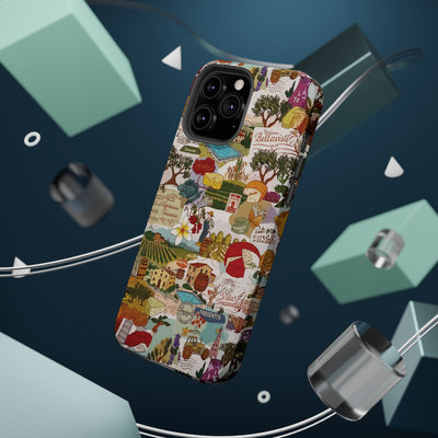Italy Tuscany Coquette Collage Tough Magsafe Cute Phone Cases for Iphone | iPhone 17 Pro Max Case, Iphone 16, Iphone 15 14 13 12 11 10 9 - Studio40ParkLane