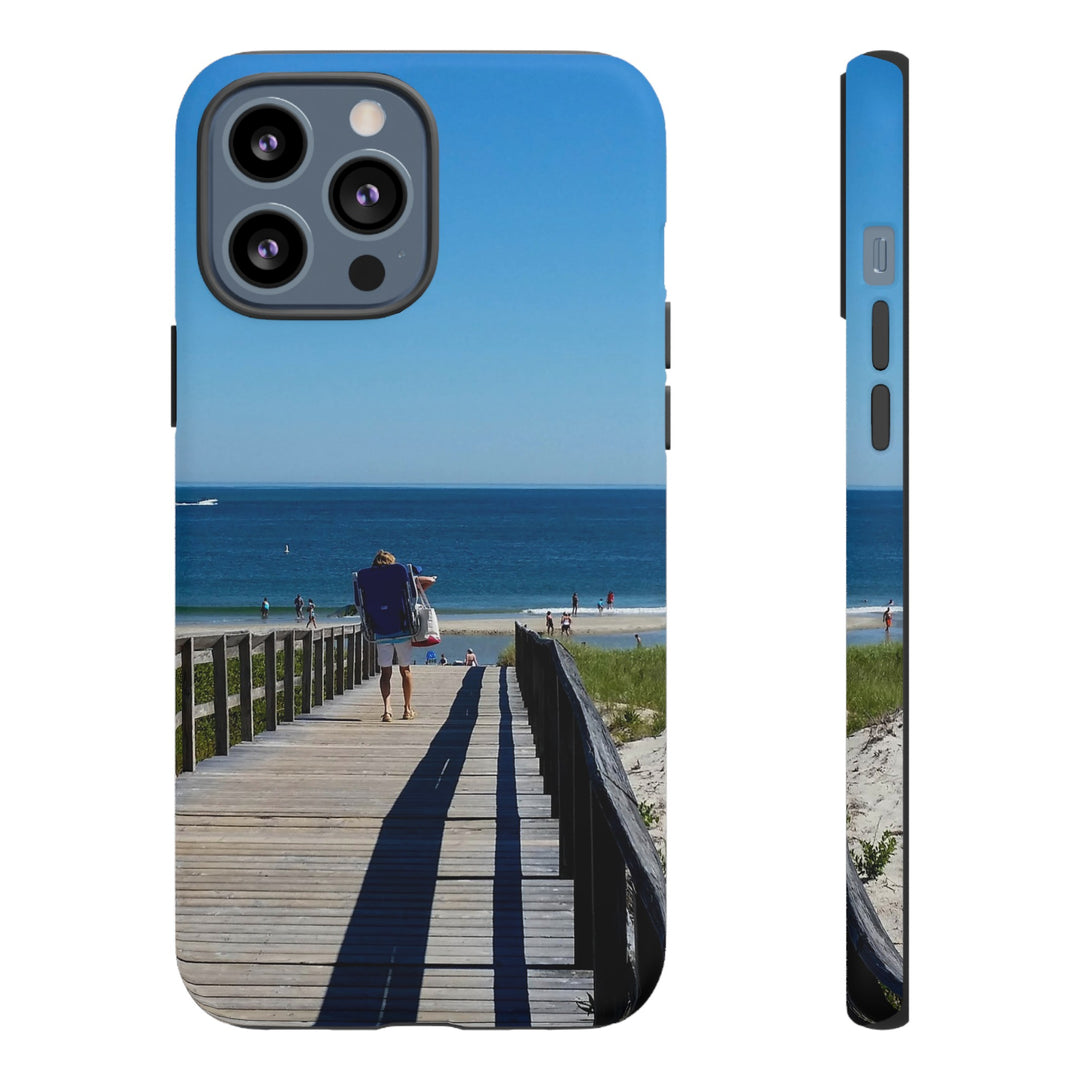 Cute Samsung Case | Cool Iphone Case | Summer Beach Walk, Samsung S24, S23, S22, S21, IPhone 15 Case | Iphone 14 Case, Iphone 13 Case - Studio40ParkLane