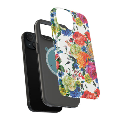 Spring Flowers Magsafe Cute Phone Case for Iphone Gift for Her, iPhone 16 Case iPhone 15 Pro Max Case, Iphone 14, Iphone 14 Pro Max, 13, 12 - Studio40ParkLane