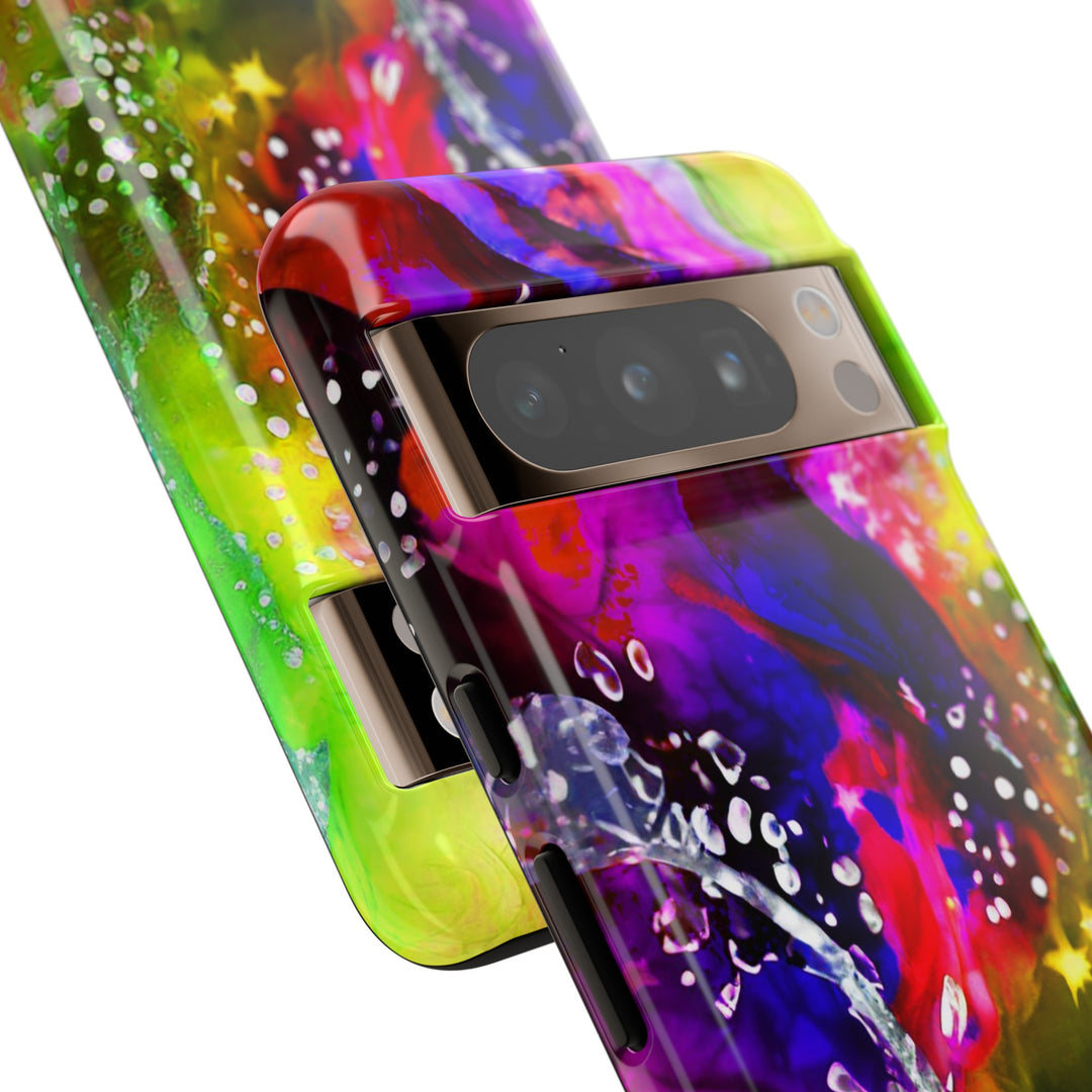 Impact Resistant, Multi Color Marble, Cute Phone Cases for Samsung S24, S23, S22, S21, IPhone 15 pro Iphone 14 pro Iphone 13 IPhone 12 Iphone 11 - Studio40ParkLane