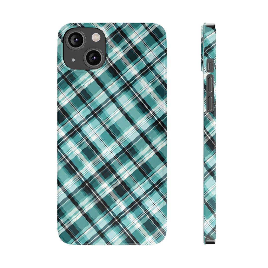 Slim Checkered Plaid Gift for Her Cute Phone Cases for Iphone 16 Pro Max | iPhone 15 Case | iPhone 15 Pro Max Case, Iphone 14, 13, 12, 11, 10, 8, 7 - Studio40ParkLane