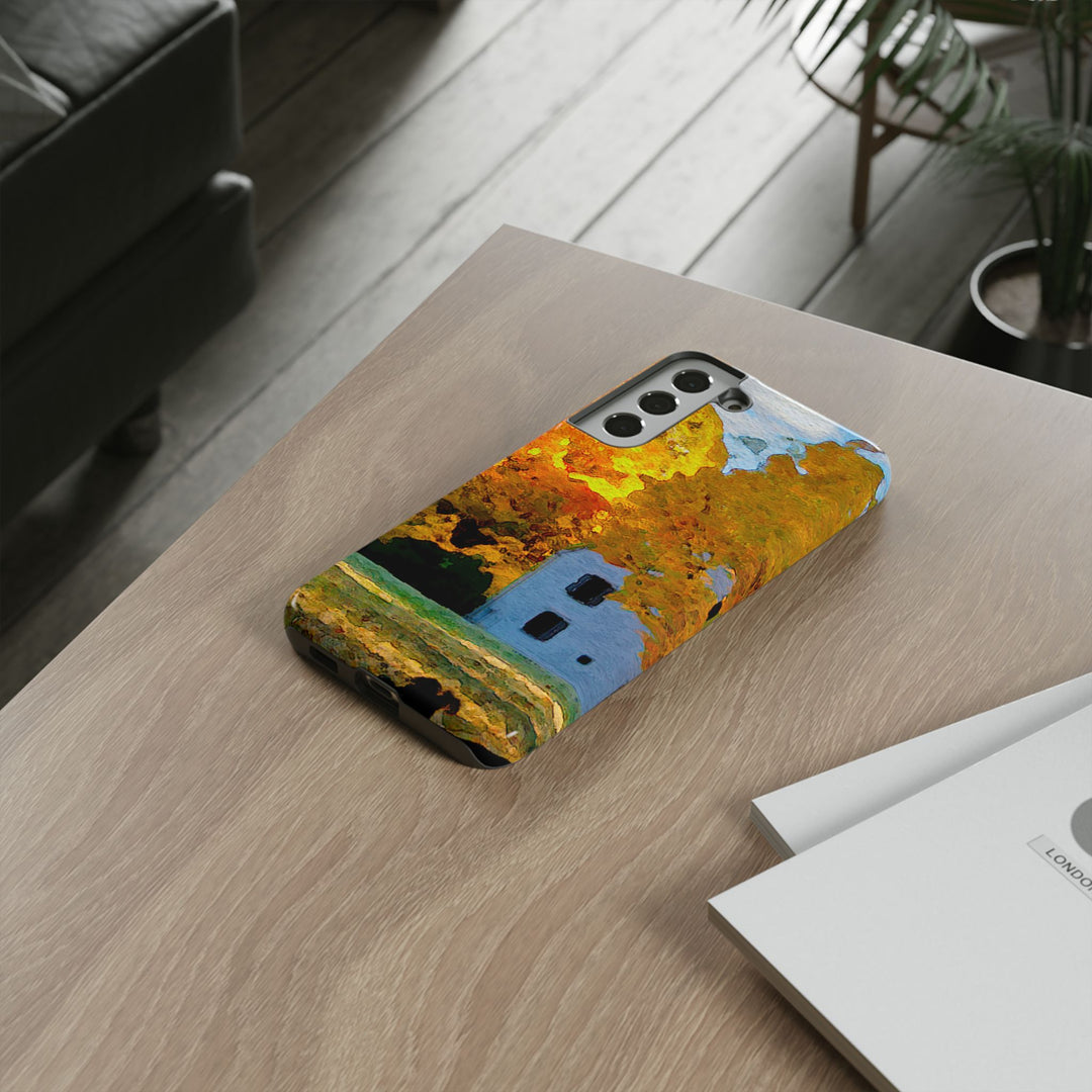 Impact Resistant, Fall Leaves Watercolor, Cute Phone Cases for Samsung S24, S23, S22, S21, IPhone 15 pro Iphone 14 pro Iphone 13 IPhone 12 Iphone 11 - Studio40ParkLane