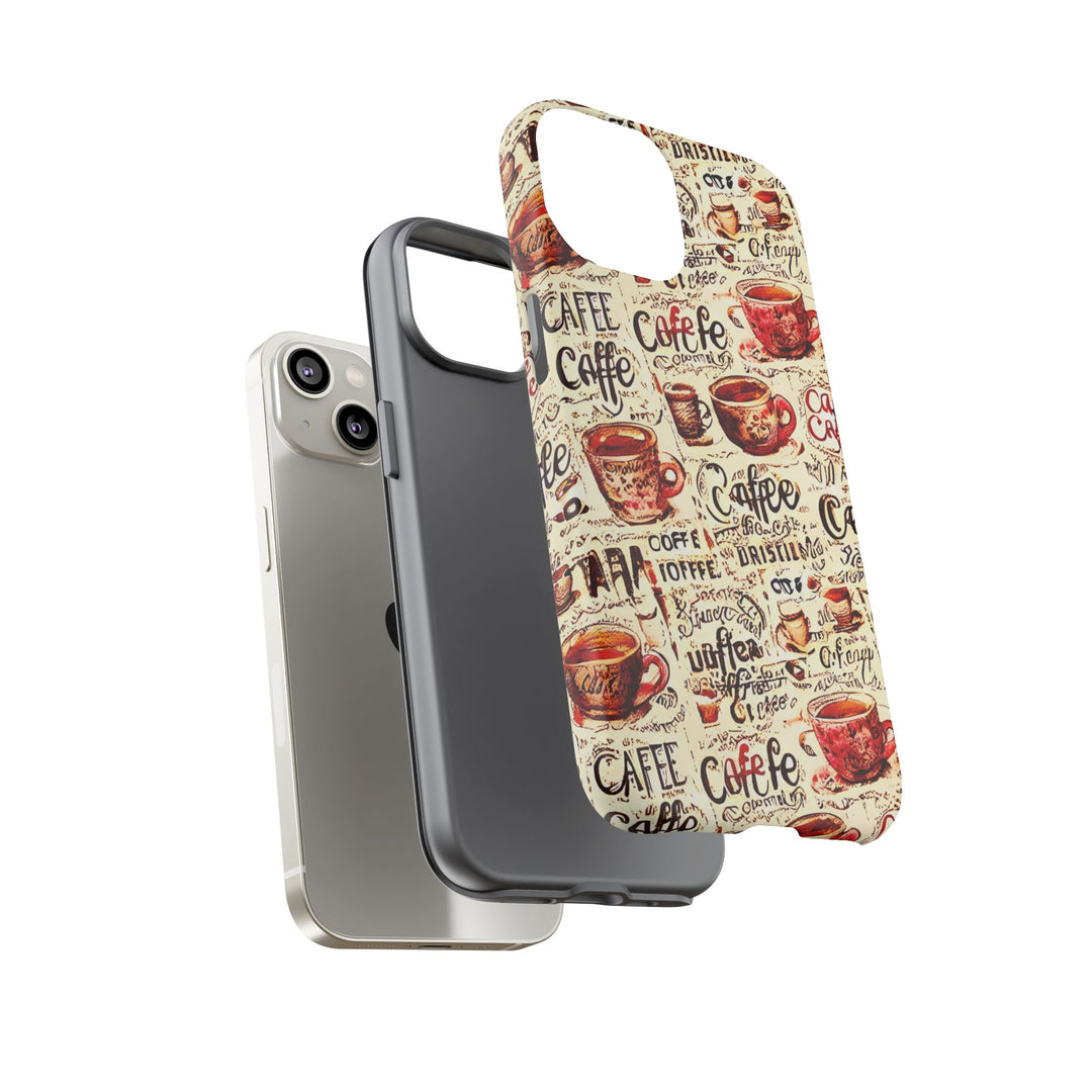 Impact Resistant, Paris Bistro Cafe, Cute Phone Cases for Samsung S24, S23, S22, S21, IPhone 15 pro Iphone 14 pro Iphone 13 IPhone 12 Iphone 11 - Studio40ParkLane