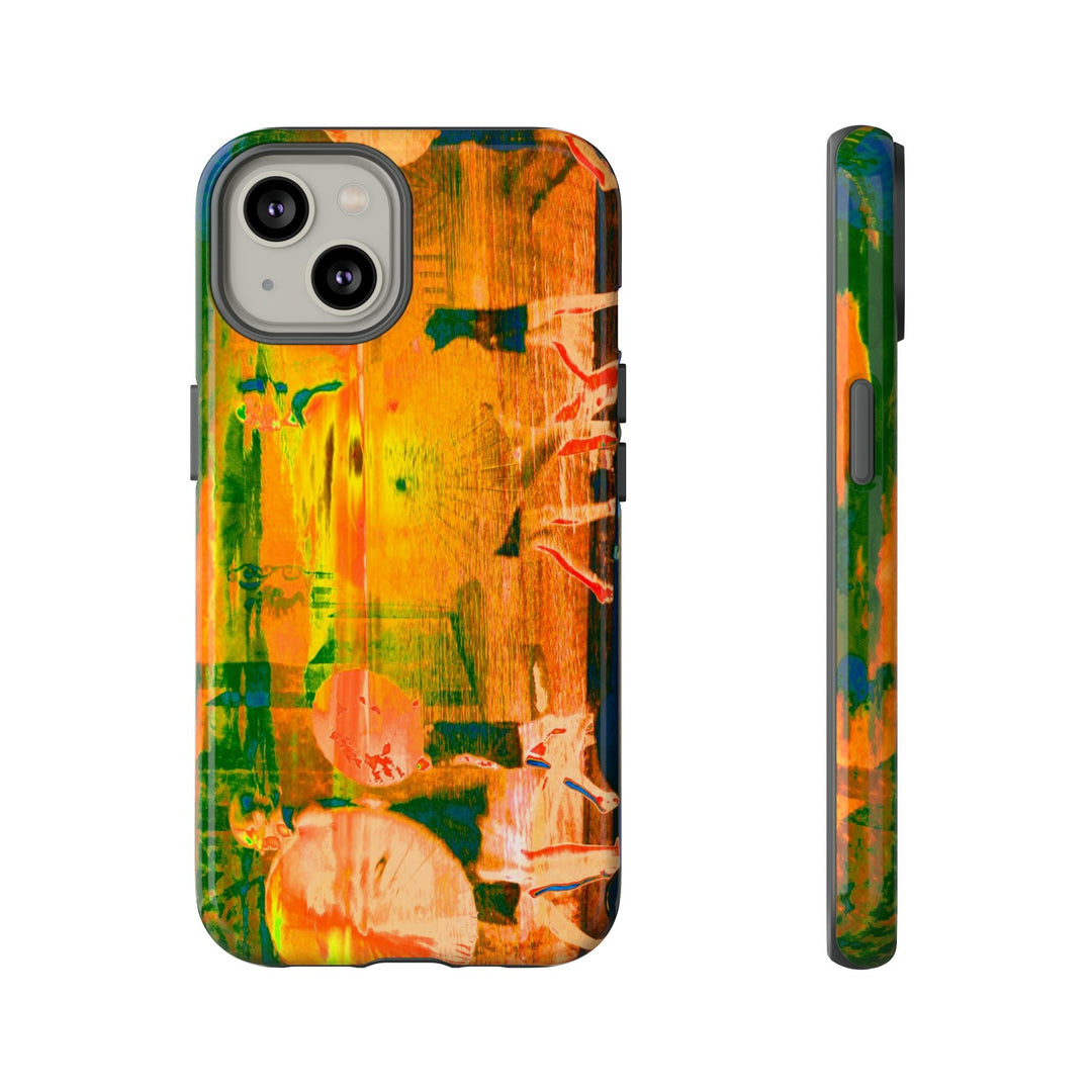 Cute IPhone Case | iPhone 15 Case | iPhone 15 Pro Max Case, Iphone 14 Case, Iphone 14 Pro Max Case IPhone Case for Traveler, Fall Sunset Dance - Studio40ParkLane