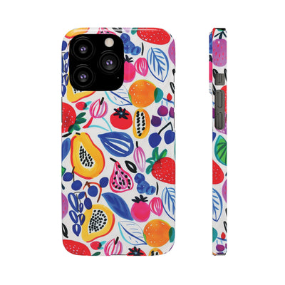 Snap Summer Fruit Gift for Her Cute Phone Cases for Samsung Galaxy S24, S23, S22, S21, S20, Plus, Ultra, Iphone 16, 15, 14, Pro and Max