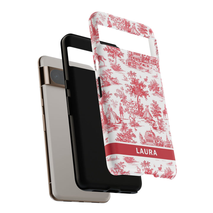 Premium Tough Personalized Initial Custom Gift Cute Phone Cases for Samsung Galaxy S24, S23, S22, S21 Plus, Ultra, Iphone 16, 15, 14 Pro Max - Studio40ParkLane