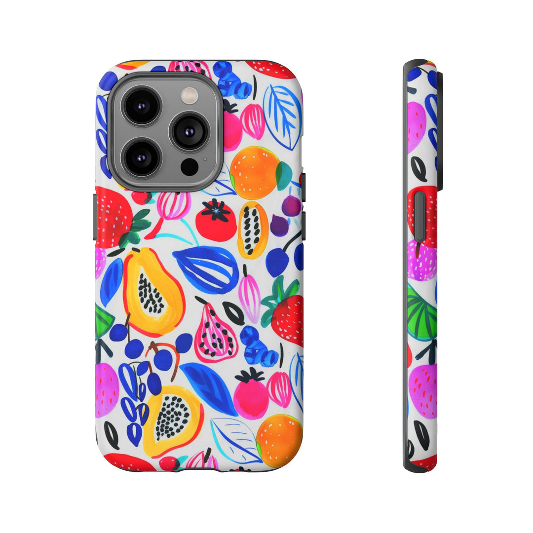 Summer Fruit Cute Tough Phone Case - For Apple iPhone 17, 16 Pro Max, 15 Pro Max, 14 Plus 13 Pro 12, Samsung Galaxy S26, S25, S24 Plus Ultra