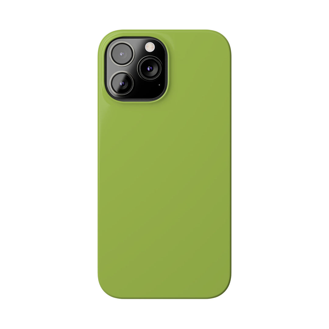 Slim Chartreuse Green Gift for Her Aesthetic Cute Phone Case for Iphone 16 - | iPhone 15 Pro Max Case | iPhone 14 Case 13 12 11 10 9 8 7 - Studio40ParkLane