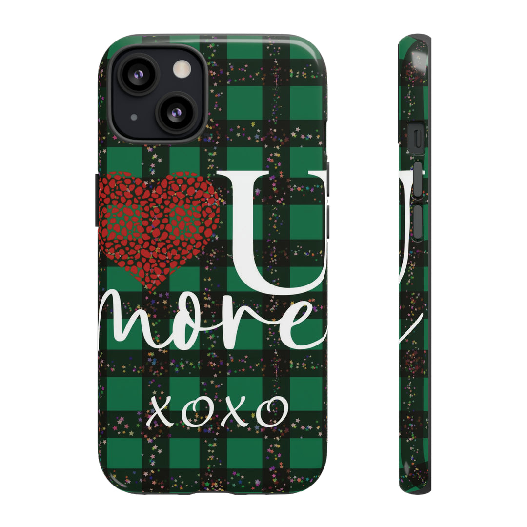 Cute IPhone Case | iPhone 15 Case | iPhone 15 Pro Max Case, Iphone 14 Case, Iphone 14 Pro Max Case IPhone Case for Art Lovers, Love You Green - Studio40ParkLane