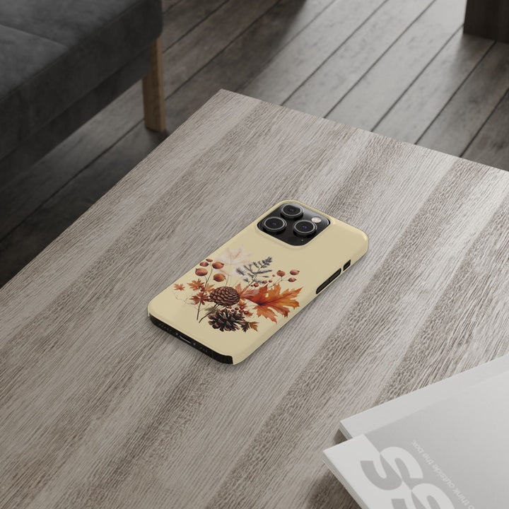 Slim Fall Leaves Foliage Cute Phone Cases for Iphone 16 | iPhone 15 Case | iPhone 15 Pro Max Case, Iphone 14, Iphone 14 Pro Max, Iphone 13, Slim Mom Dad Gift - Studio40ParkLane
