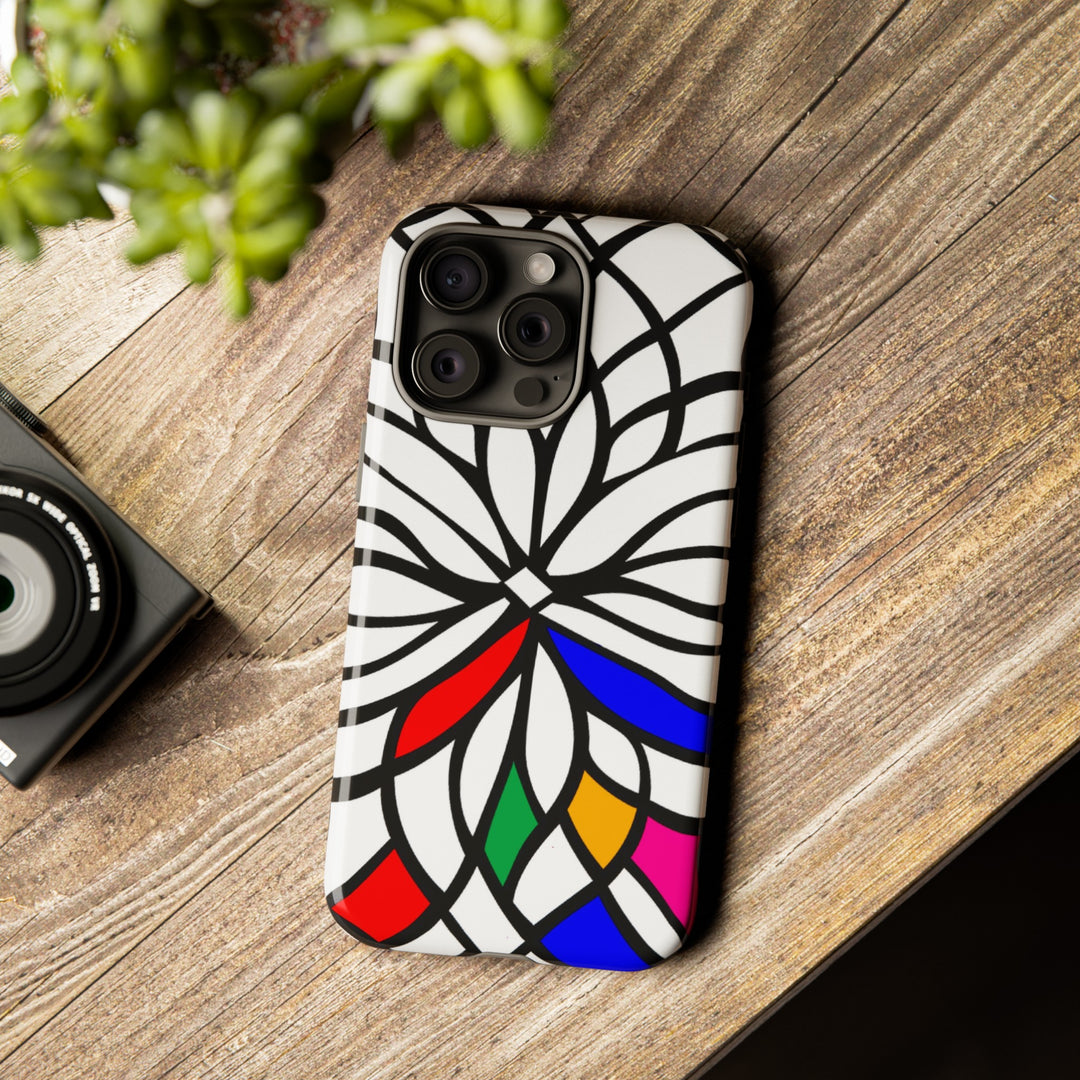 Impact Resistant, Colored Mosaic, Cute Phone Cases for Samsung S24, S23, S22, S21, IPhone 15 pro Iphone 14 pro Iphone 13 IPhone 12 Iphone 11 - Studio40ParkLane