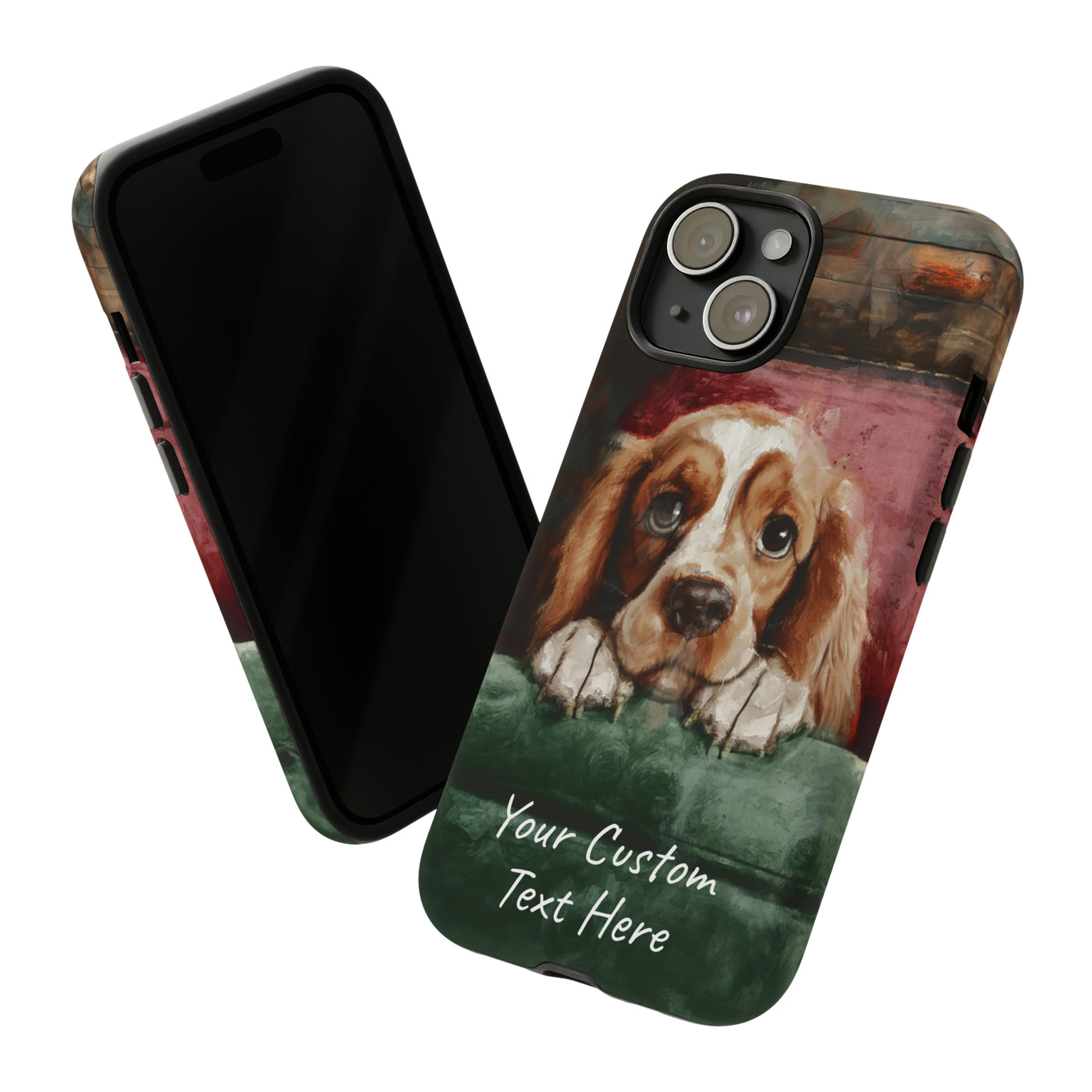 Personalize this Cute IPhone Case | Cocker Spaniel iPhone Case, iPhone 15 Case | iPhone 15 Case, Iphone 14 Case, Iphone 14 Pro Max Case